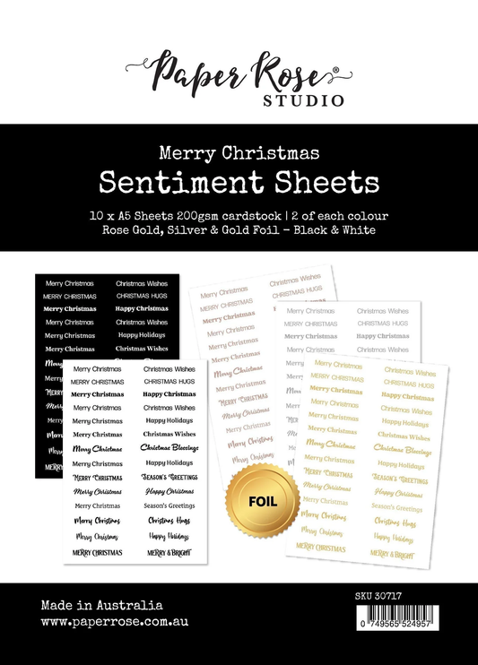 Feuillets de sentiments Joyeux Noël 30717