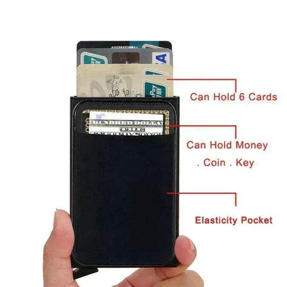Metal Credit Card Holder Smart Wallet