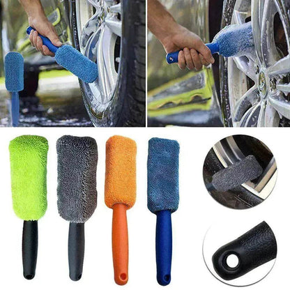 Microfiber High Quality Long Handle Tire Brush