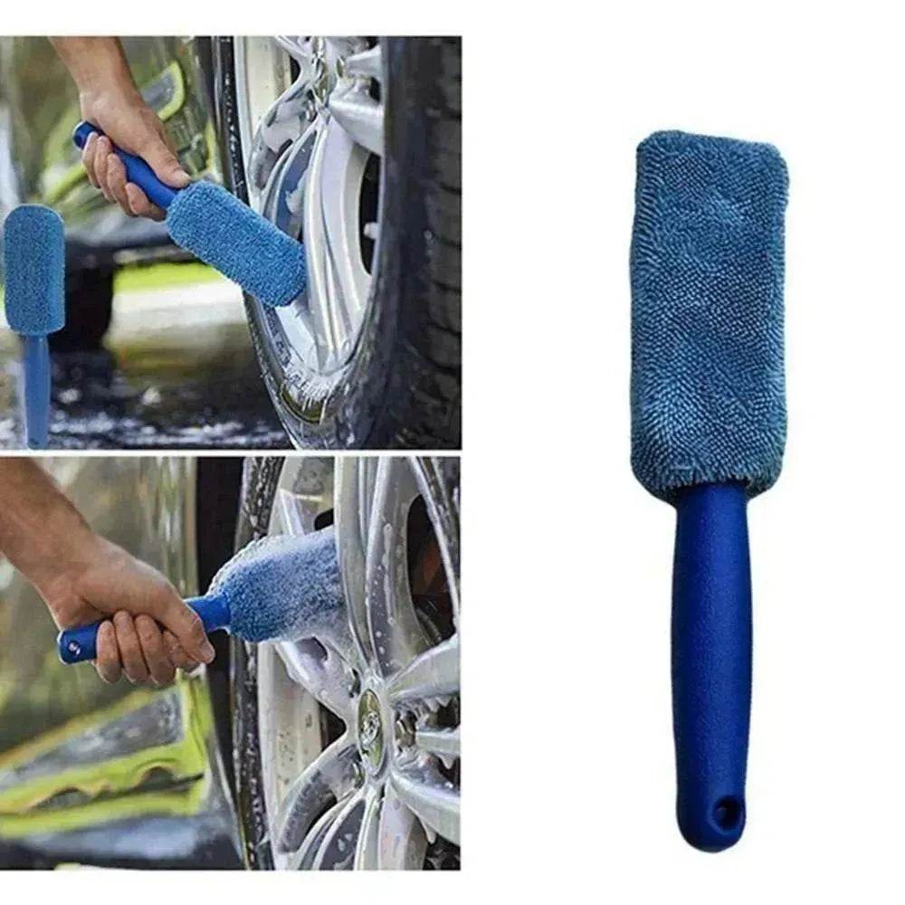 Microfiber High Quality Long Handle Tire Brush