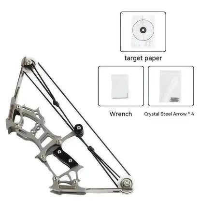 Mini Stainless Steel Composite Pulley archery Bow