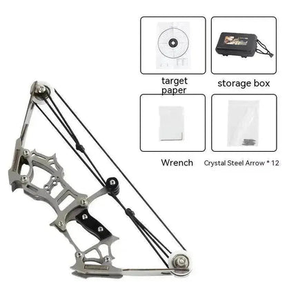 Mini Stainless Steel Composite Pulley archery Bow