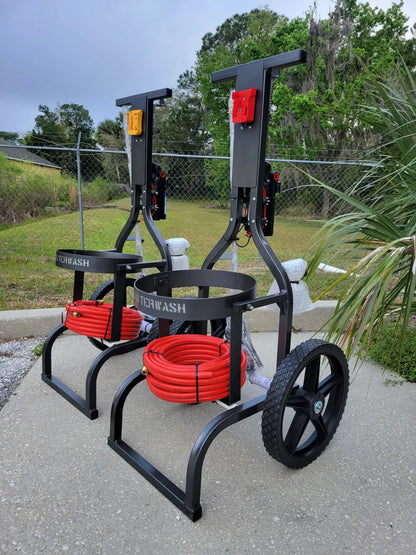 MonsterWash Sealer Pail Sprayer Cart