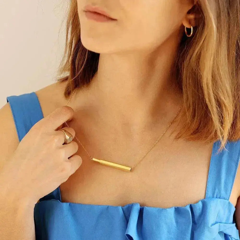 Inscription de collier pour la fête des mères à faire soi-même