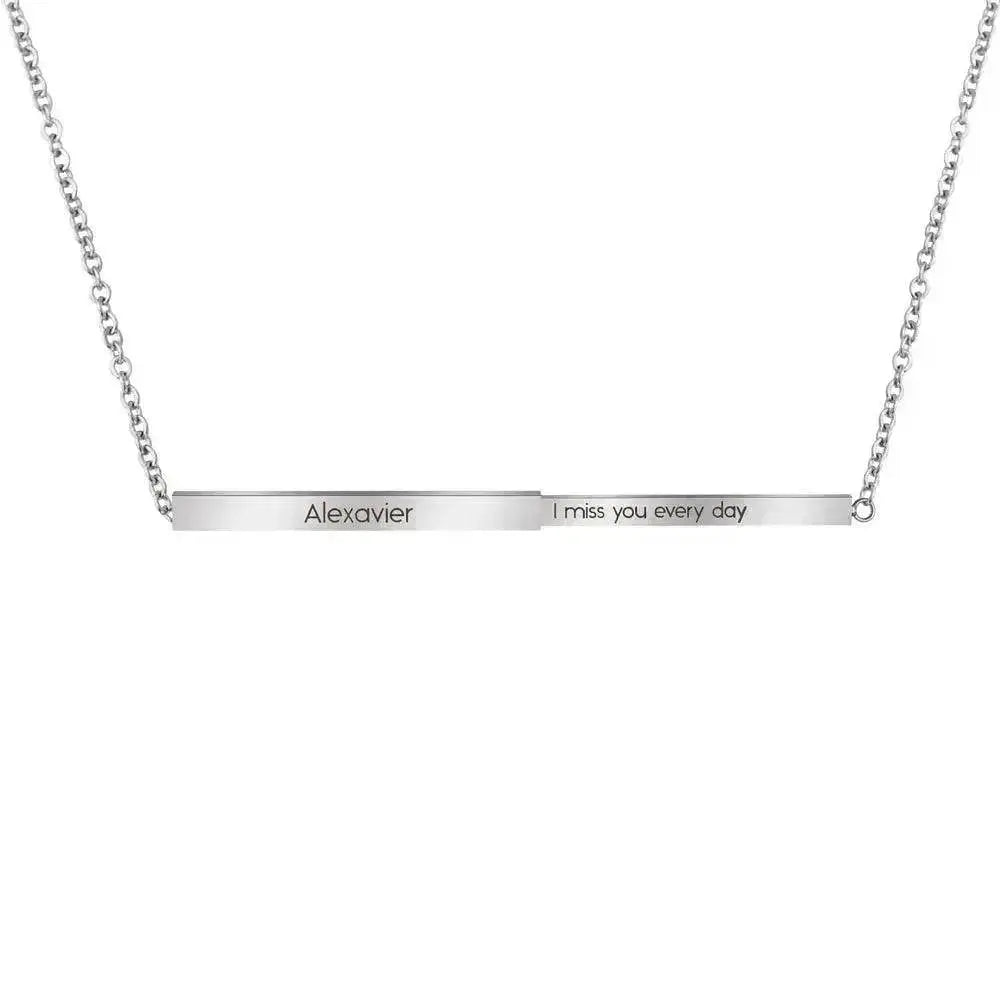 Inscription de collier pour la fête des mères à faire soi-même