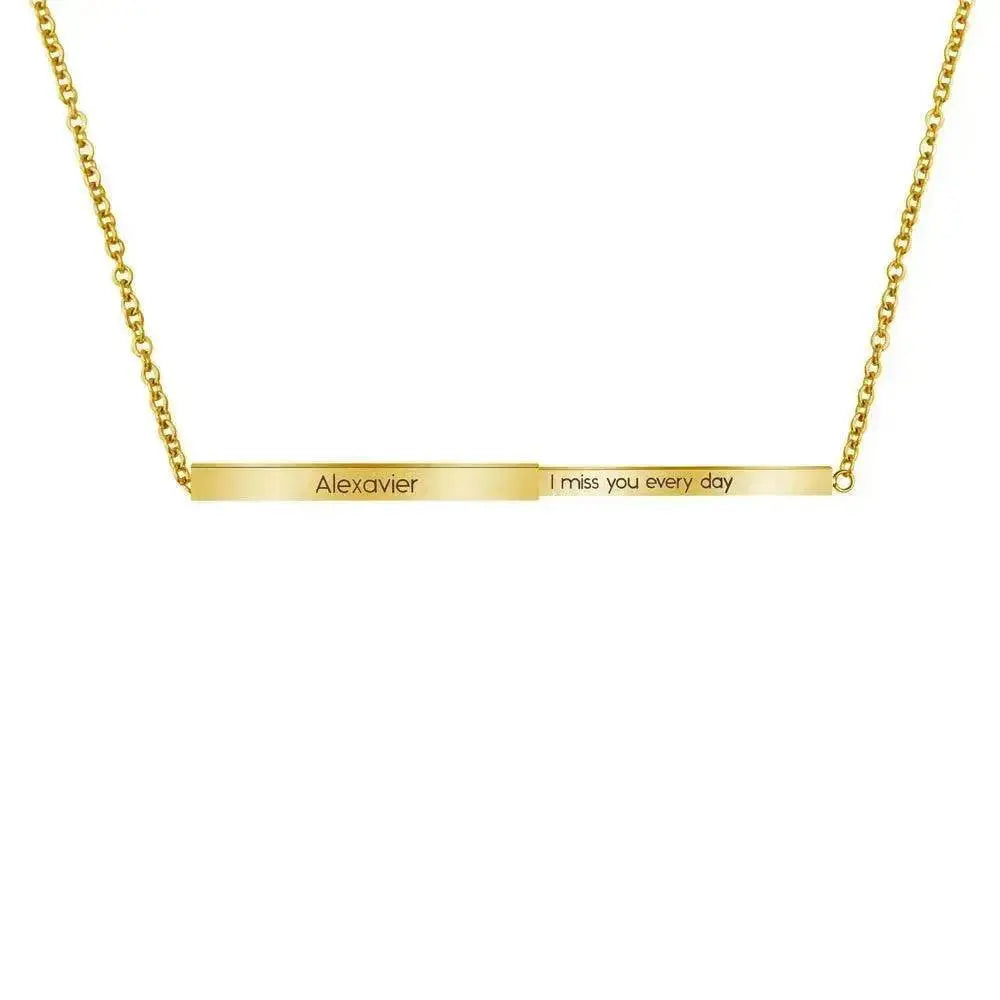 Inscription de collier pour la fête des mères à faire soi-même
