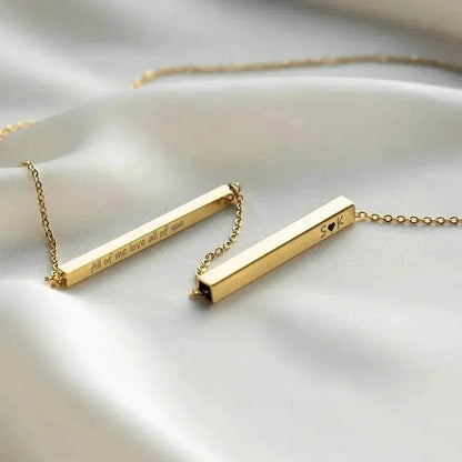 Inscription de collier pour la fête des mères à faire soi-même