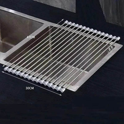 Multifunctional Household Pot Mat Kitchen  Cookware Storage Drainage Rack