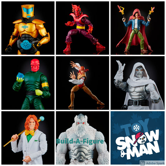 Marvel Legends Super Villains Vague 1 - Pack de 7 Figurines (Xenmu BAF)