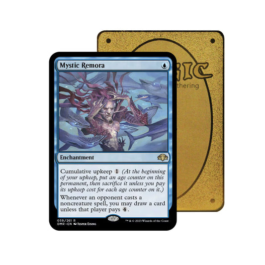 Mystic Remora Metal Orica Card
