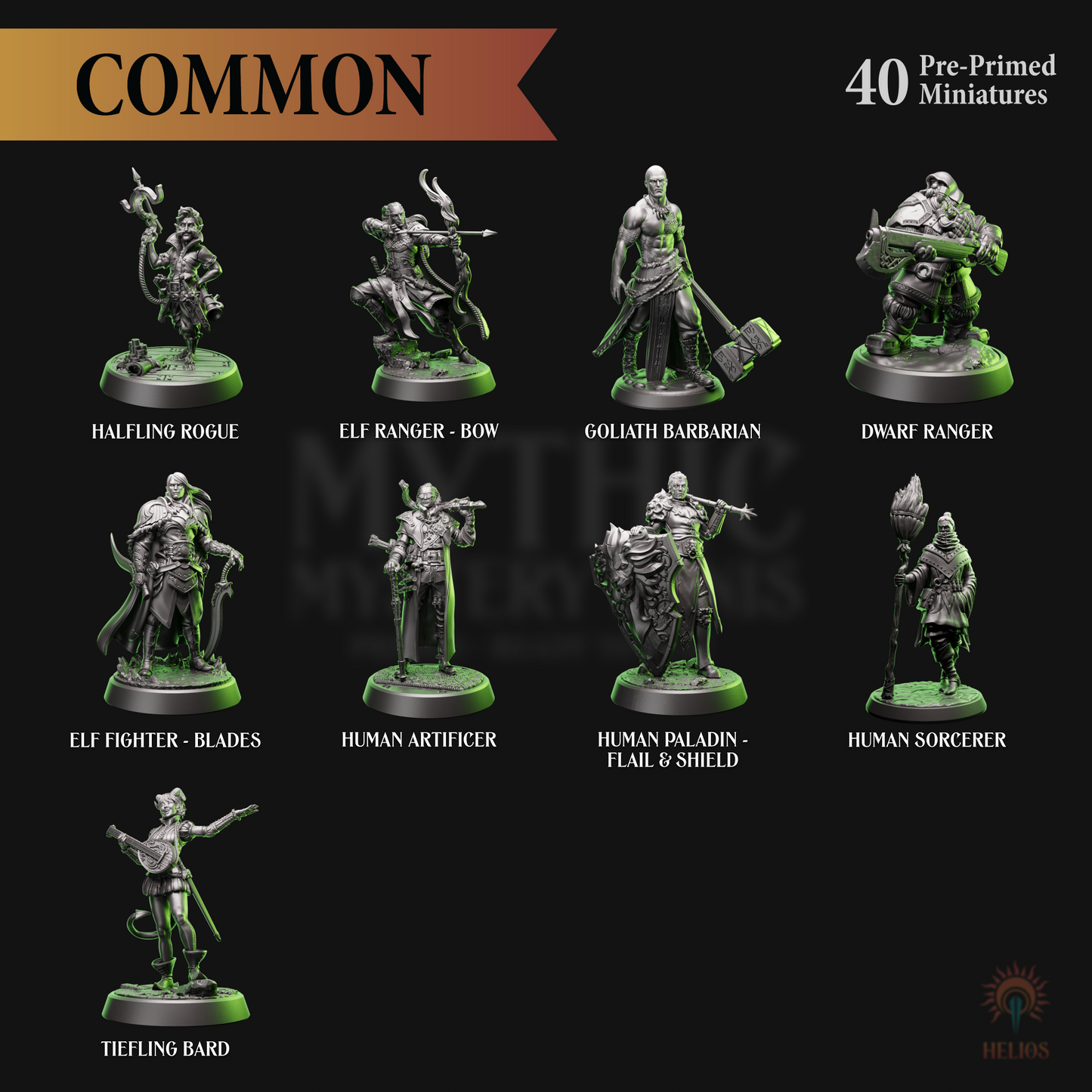 Mythic Mystery Minis - Heroes | Series 1 | 5e