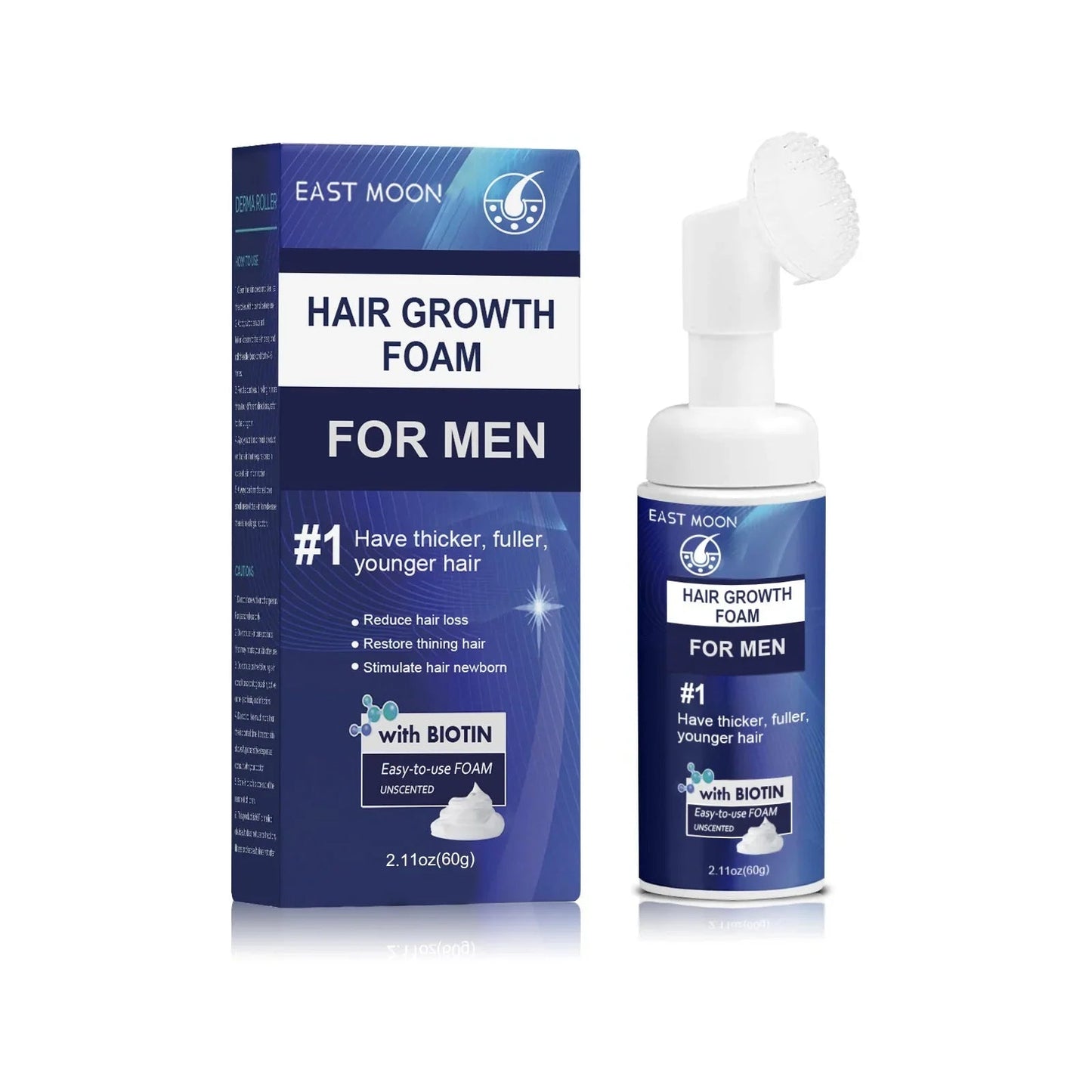 N Mousse Capillaire Épaisse Homme Soin Réparateur Profond