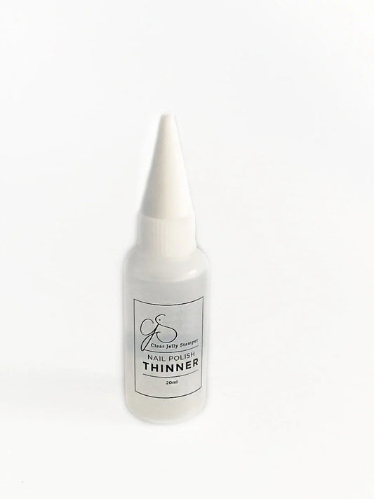 Tampon transparent pour stamping - Diluant à vernis