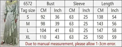 New Fashion Women's Clothing Patchwork Arab  Dress