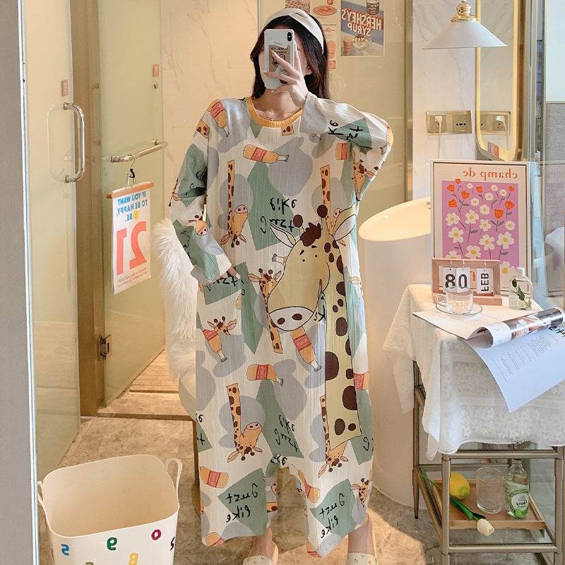 Nouveau pyjama une pièce à manches longues pour femme