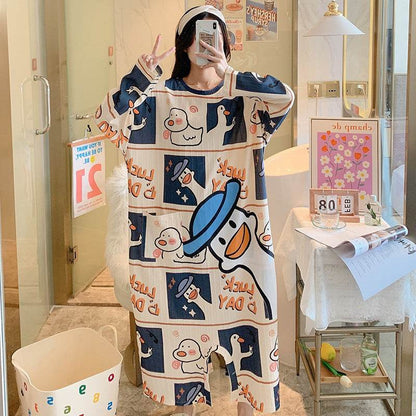 Nouveau pyjama une pièce à manches longues pour femme