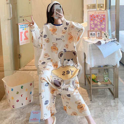 Nouveau pyjama une pièce à manches longues pour femme