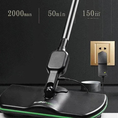 New TV Wireless Intelligent Electric Mop Portable Detachable 360 Degree Rotary Cleaning Cloth Mop