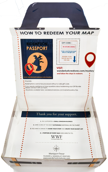 Gift Bundle | Large Map | Direct Shipping To Customer