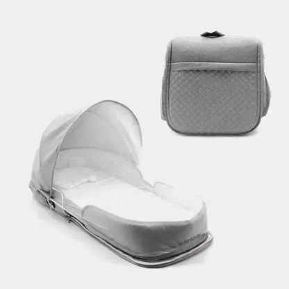 Newborn Baby Crib Foldable And Portable Mobile Backpack