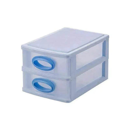 Nordic Style Transparent Multi-layer Drawer Plastic Storage Box Women Girls Bedroom Desktop Cosmetic Boxes Jewelry Organizer New