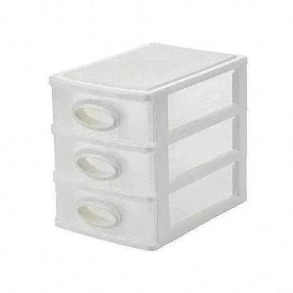 Nordic Style Transparent Multi-layer Drawer Plastic Storage Box Women Girls Bedroom Desktop Cosmetic Boxes Jewelry Organizer New