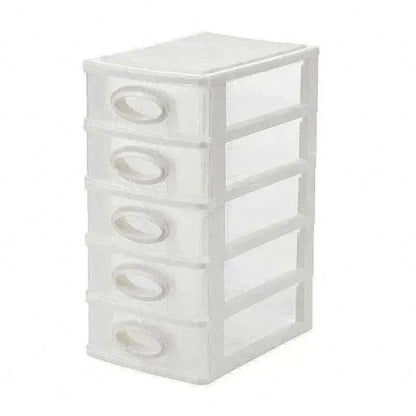 Nordic Style Transparent Multi-layer Drawer Plastic Storage Box Women Girls Bedroom Desktop Cosmetic Boxes Jewelry Organizer New
