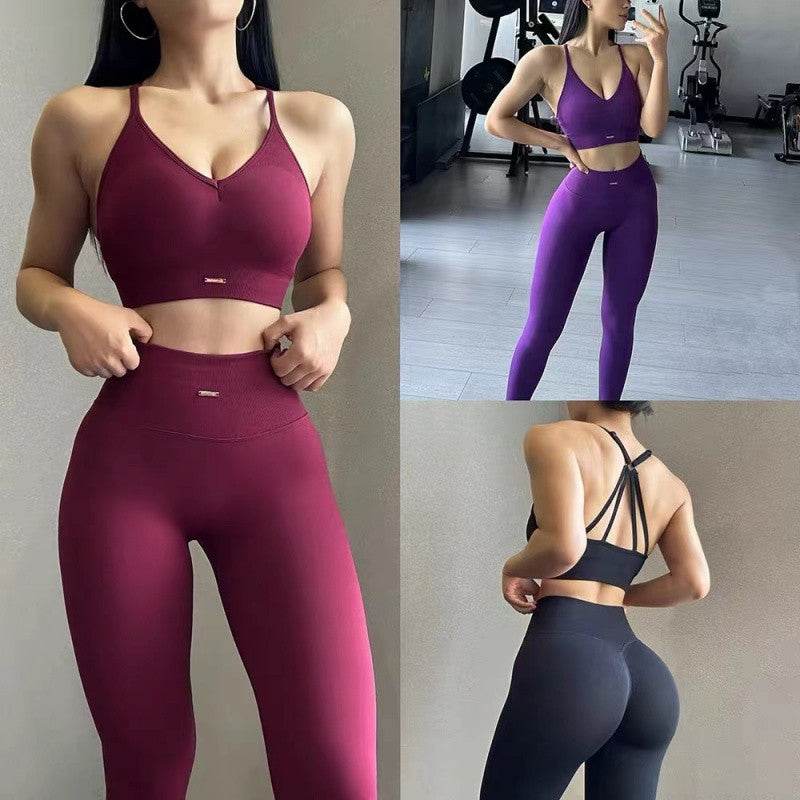 Ensemble de vêtements de sport pour femme