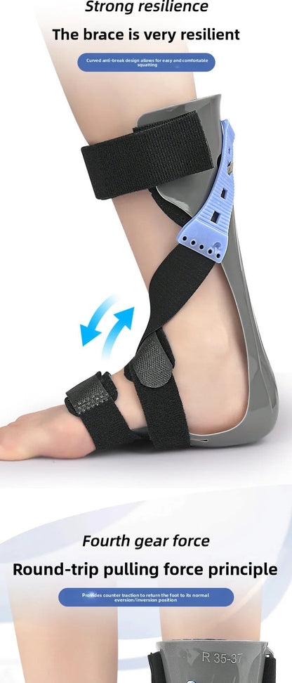 Correction de l'hémiplégie des accidents vasculaires cérébrales et de la Fixation de l'articulation de la cheville avec dispositif d'orthèse de chute de pied pour la Correction de Valgus d'inversion