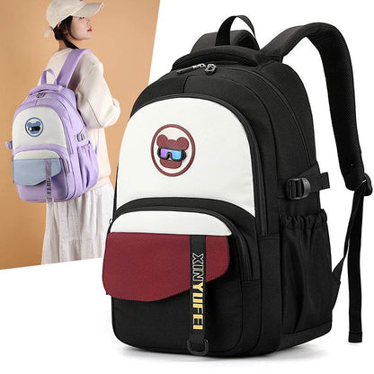 New Girls' Portable backpack Burden Alleviation Good-looking