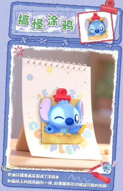 Original Looking For Stitch Series Magnetic Blind Bag Mini Cute Pop Bean Blind Bag Stitch Blind Box Desktop Cute Decoration Gift