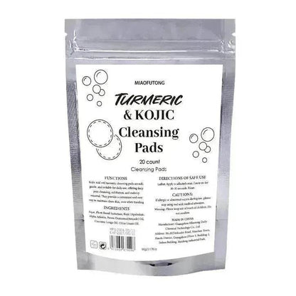 Facial Exfoliating Sponges with Turmeric & Kojic Acid – Oil Control & Dead Skin Removal