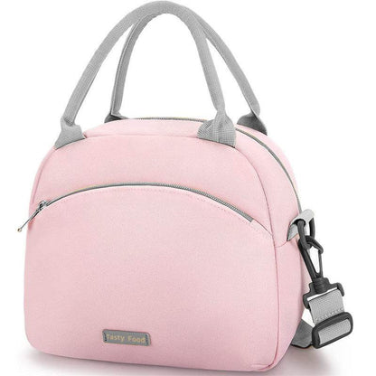 Women Portable Fashion Insulated Work Lunch Bag Handbag