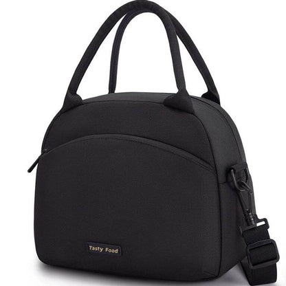 Women Portable Fashion Insulated Work Lunch Bag Handbag