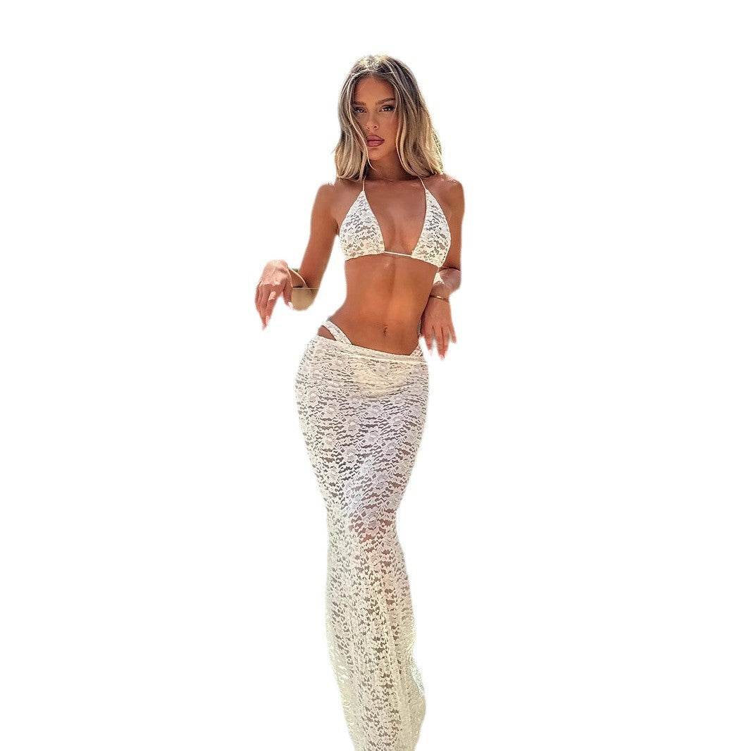 Hollow Classic Bikini Dress Suit Women