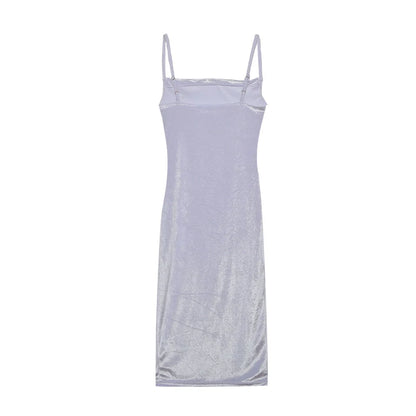 New Spring/Summer Fashion Sexy Slim Fit Split Strap Dress For Women