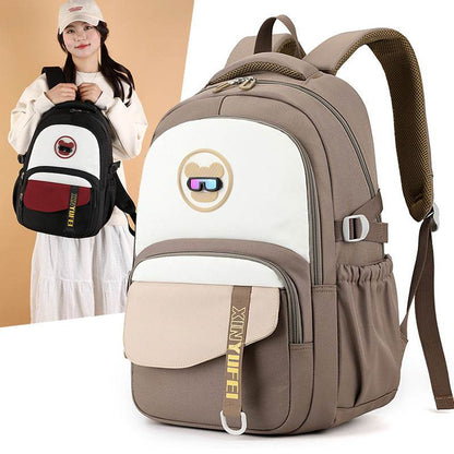 New Girls' Portable backpack Burden Alleviation Good-looking