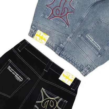 New Hip-hop Fashion Baggy Jeans Pant For Men And Women