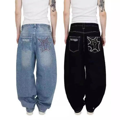 New Hip-hop Fashion Baggy Jeans Pant For Men And Women