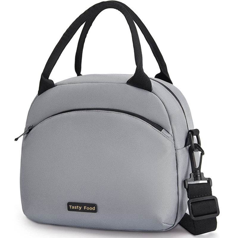 Women Portable Fashion Insulated Work Lunch Bag Handbag