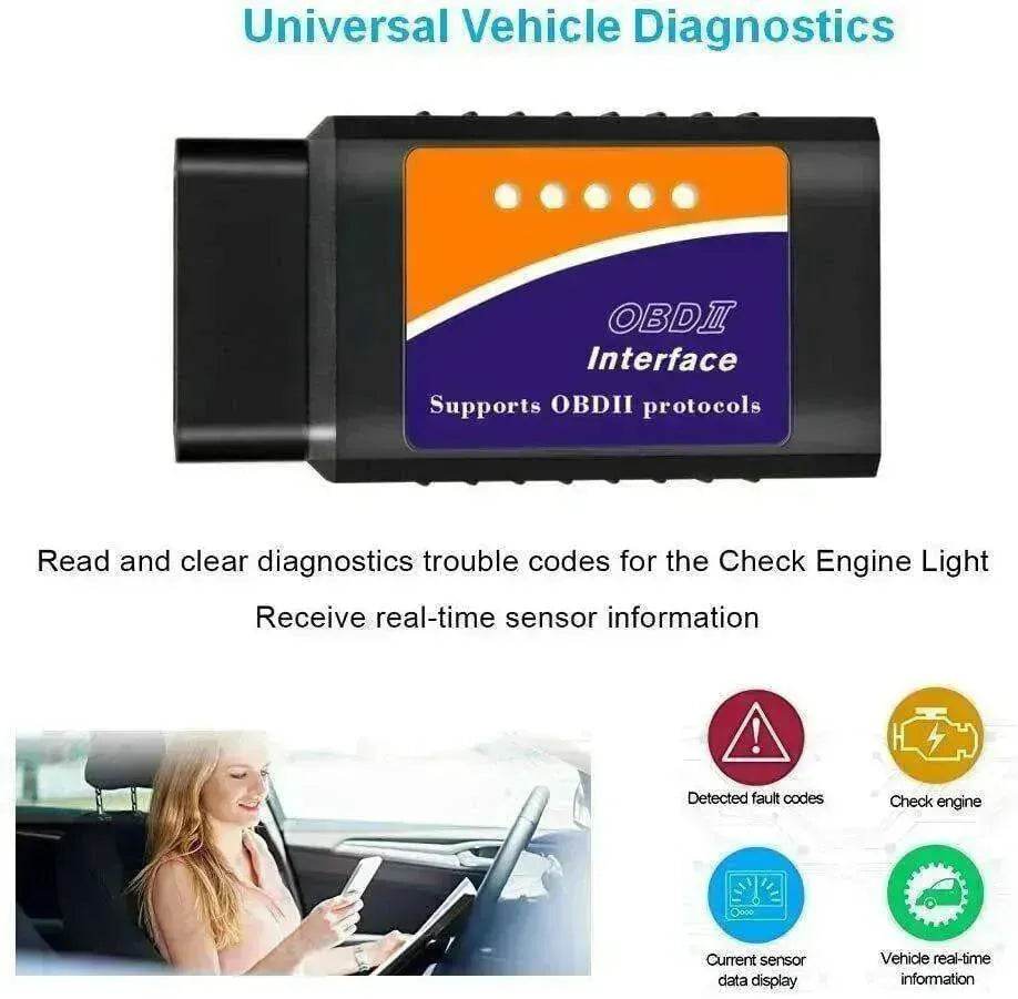 OBD2 Scanner Tool: Check Engine Fault Codes