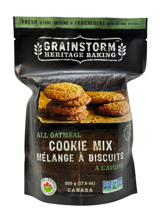 Mélange biologique pour biscuits tout avoine