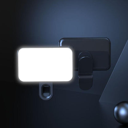Mini flash pour téléphone portable, lumières pour Selfie, rechargeables, 3 Modes de luminosité, Clip réglable pour ordinateur portable, lumière de remplissage pour téléphone portable