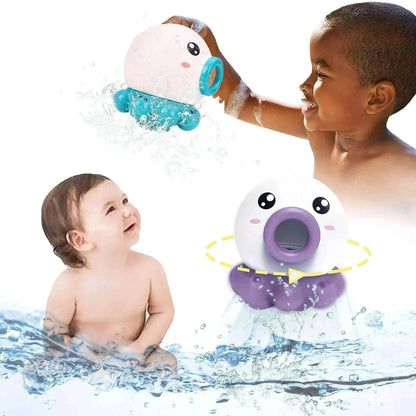 Octopus Fountain Bath Toy: Fun Water Sprinkler