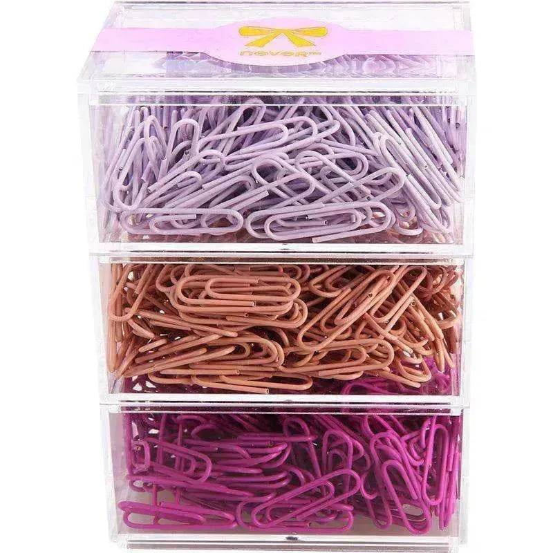 Trombones de couleur pour le bureau
