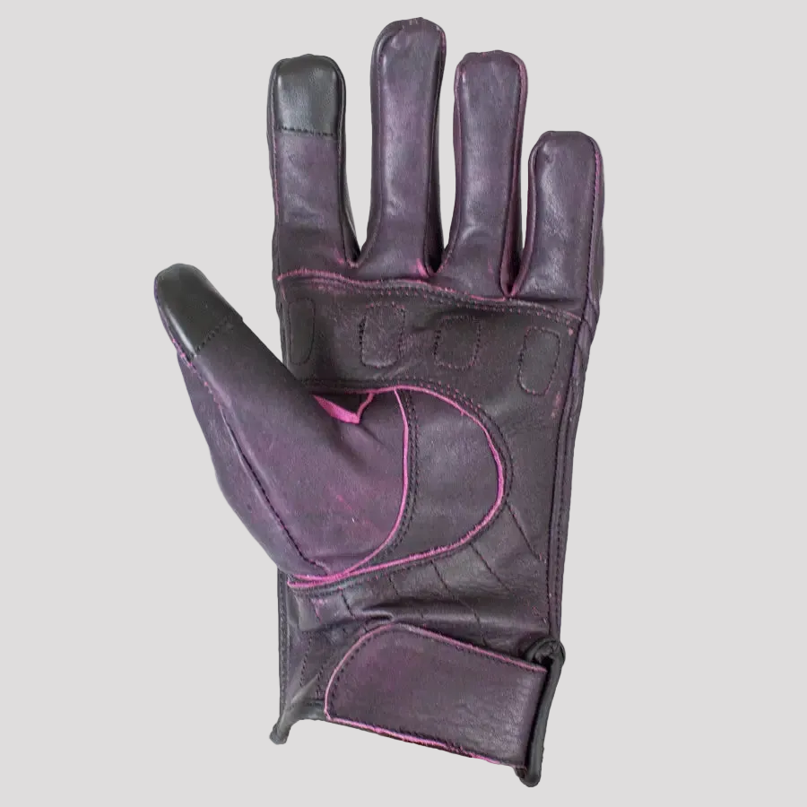 Open Road Women's Kevlar Knuckle Motorcycle Gloves