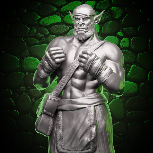 Moine orc – Sans armure | 5e