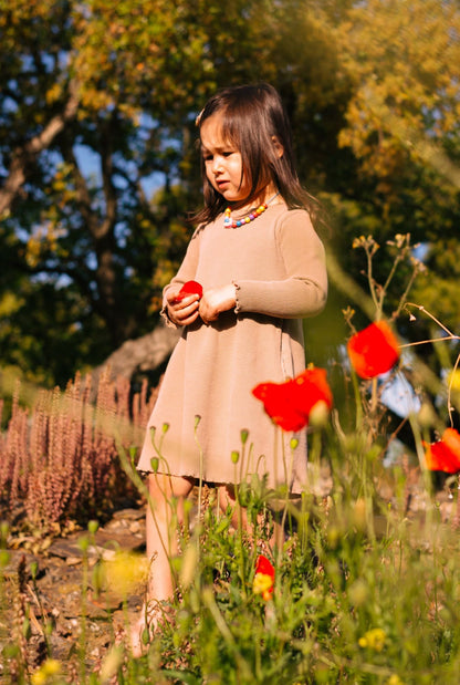 The Play Organic Cotton Dress -  OCHRE