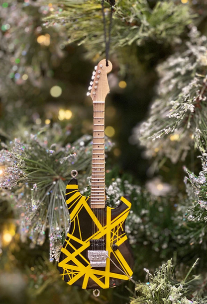 EVH Bumblebee Guitar Holiday Ornament - 6"