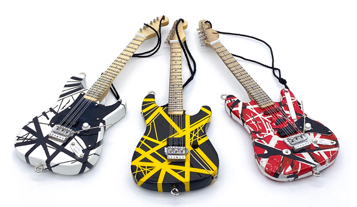 EVH Bumblebee Guitar Holiday Ornament - 6"